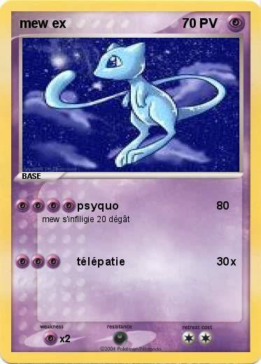 Pokemon mew ex