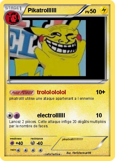 Pokemon Pikatrollllll