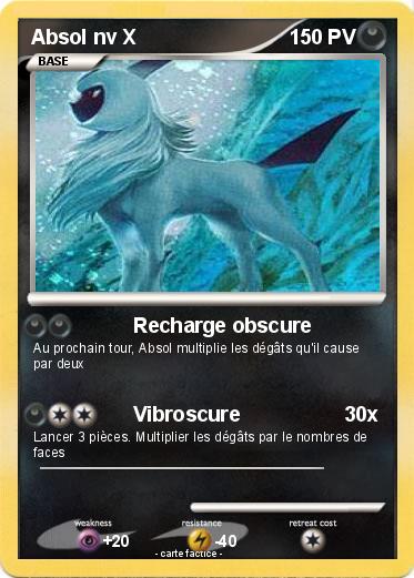 Pokemon Absol nv X