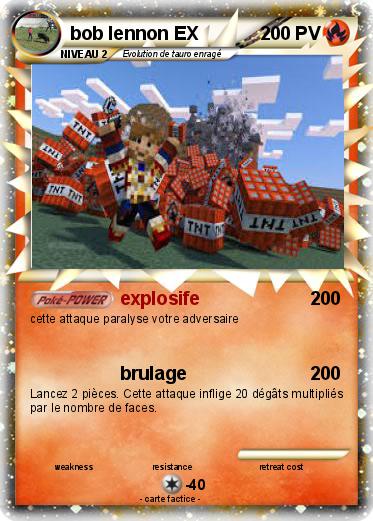Pokemon bob lennon EX
