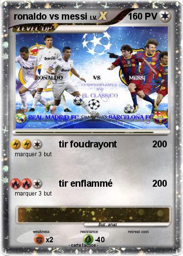 Pokemon ronaldo vs messi