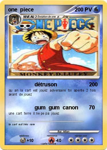 Pokemon one  piece