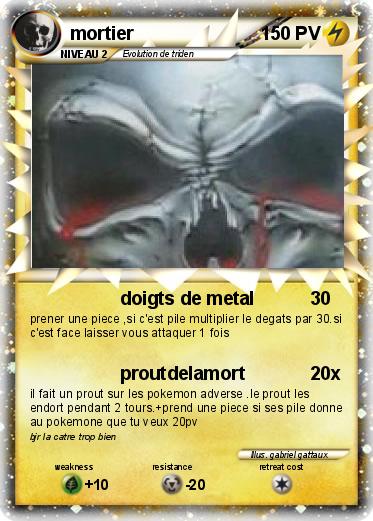 Pokemon mortier