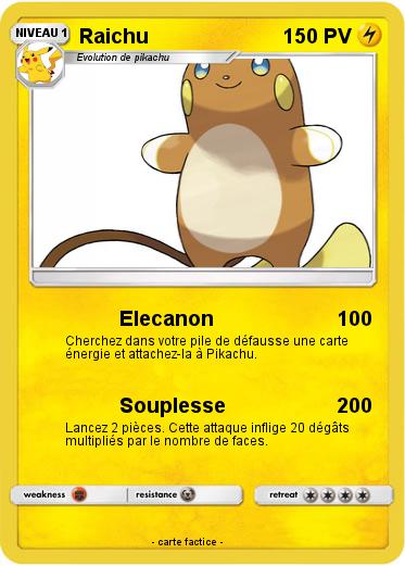 Pokemon Raichu