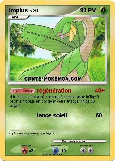 Pokemon tropius