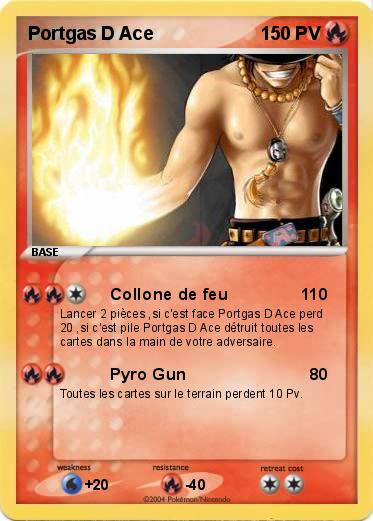 Pokemon Portgas D Ace                