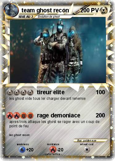 Pokemon team ghost recon
