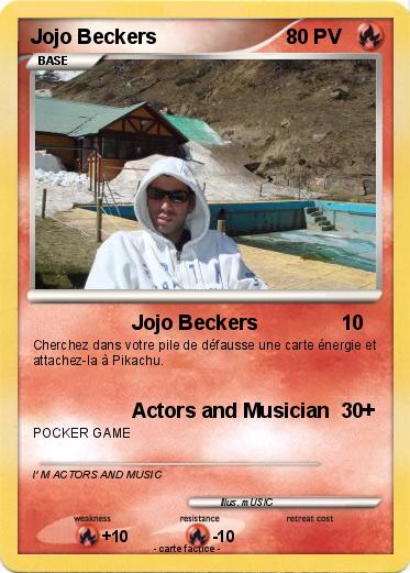 Pokemon Jojo Beckers