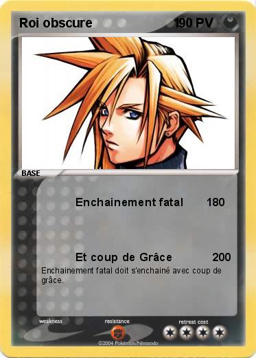 Pokemon Roi obscure                       1