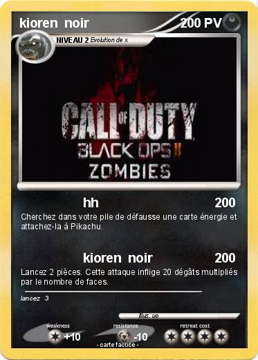 Pokemon kioren  noir