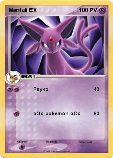 Pokemon Mentali EX