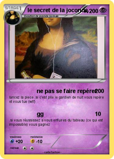 Pokemon le secret de la joconde