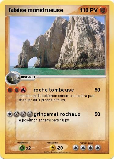 Pokemon falaise monstrueuse 
