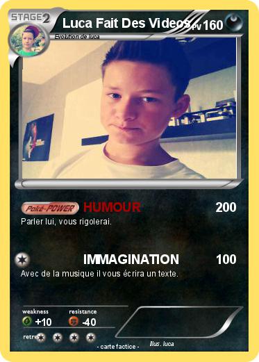 Pokemon Luca Fait Des Videos