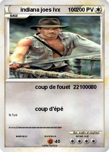 Pokemon indiana joes lvx     100