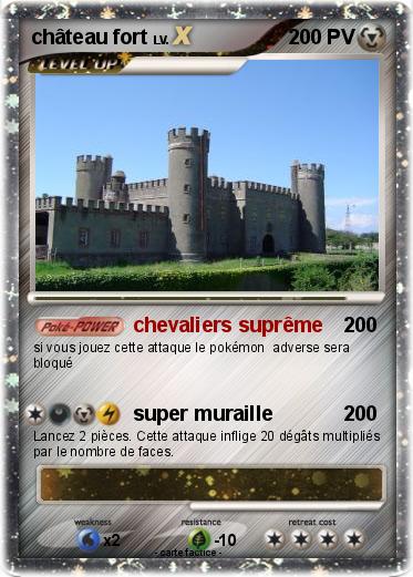 Pokemon château fort