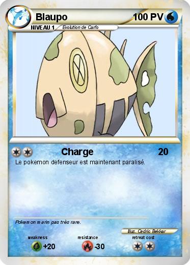 Pokemon Blaupo