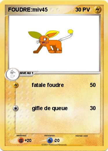 Pokemon FOUDRE:miv45