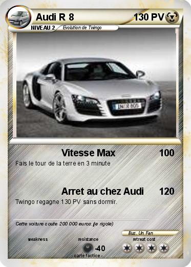 Pokemon Audi R 8