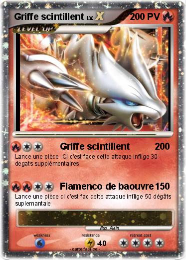 Pokemon Griffe scintillent