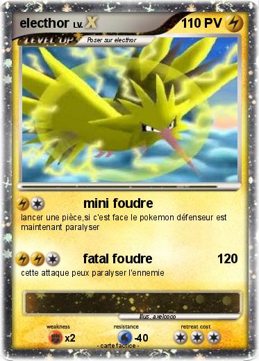 Pokemon electhor