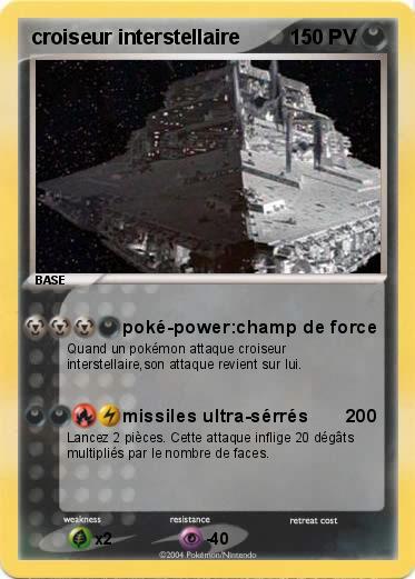 Pokemon croiseur interstellaire