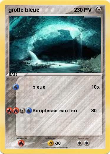 Pokemon grotte bleue                       2