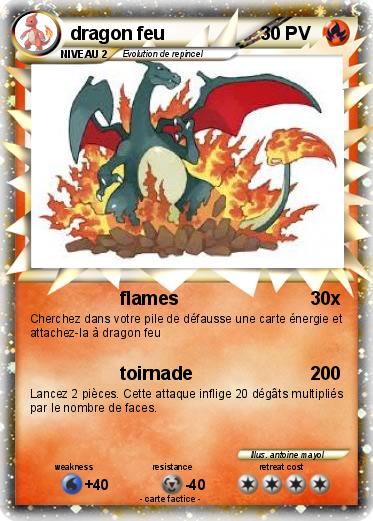 Pokemon dragon feu
