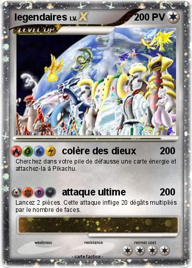 Pokemon legendaires