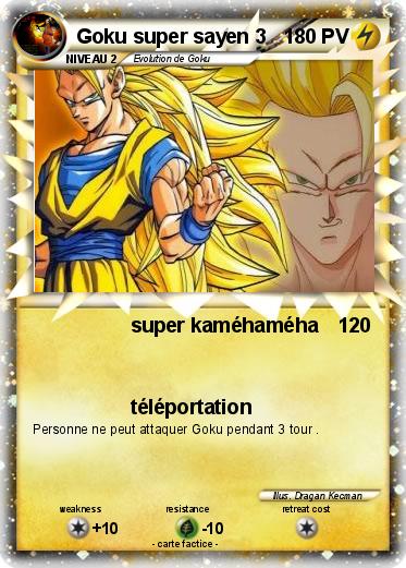 Pokemon Goku super sayen 3