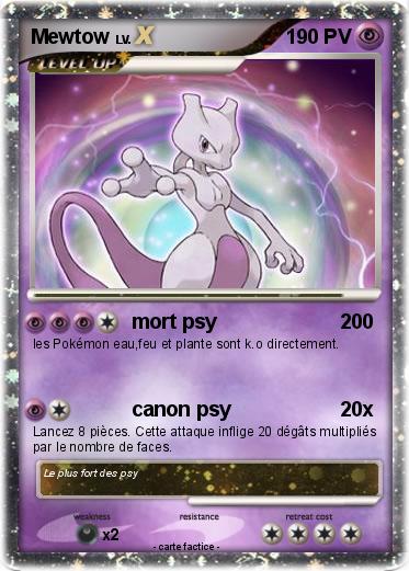 Pokemon Mewtow