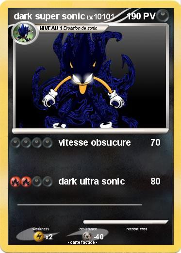 Pokemon dark super sonic