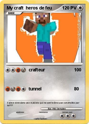 Pokemon My craft  heros de feu