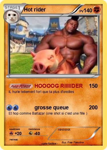 Pokemon Hot rider