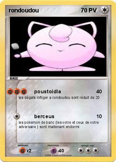 Pokemon rondoudou
