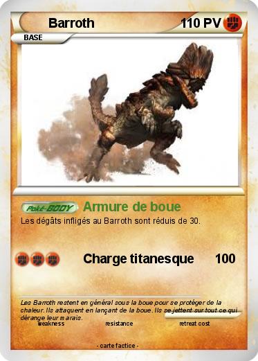 Pokemon Barroth