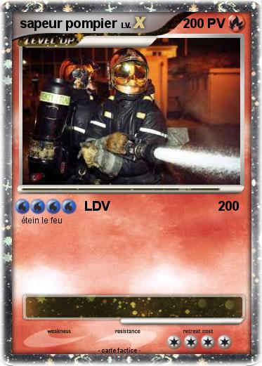 Pokemon sapeur pompier