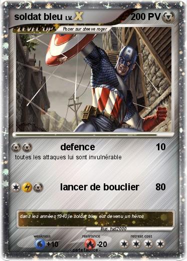 Pokemon soldat bleu