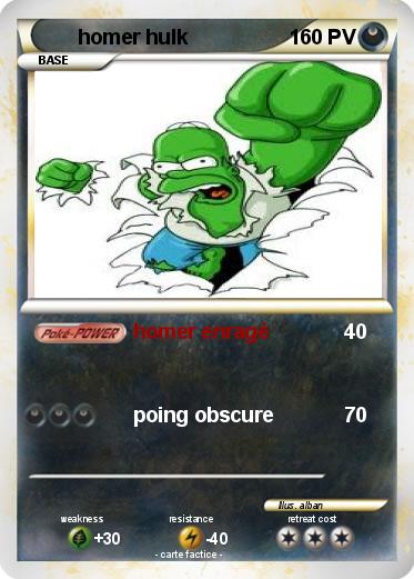 Pokemon homer hulk