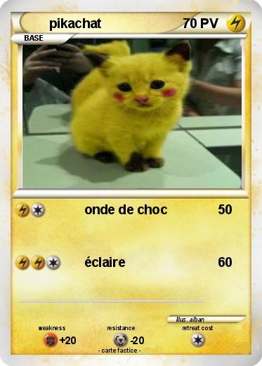 Pokemon pikachat
