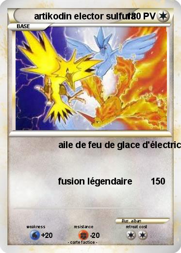 Pokemon artikodin elector sulfura