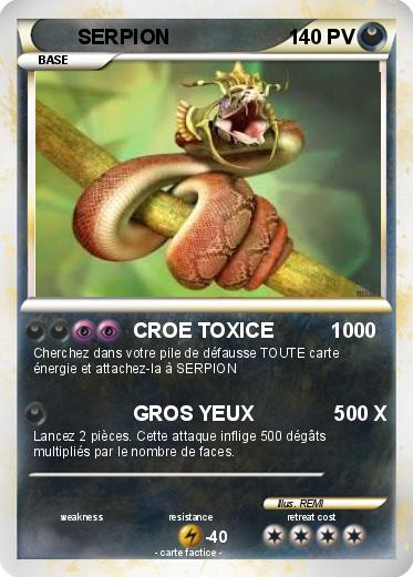 Pokemon SERPION