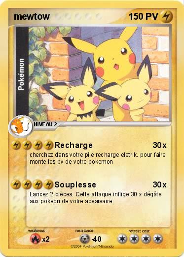 Pokemon mewtow