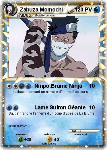 Pokemon Zabuza Momochi