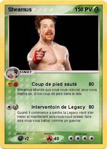 Pokemon Sheamus