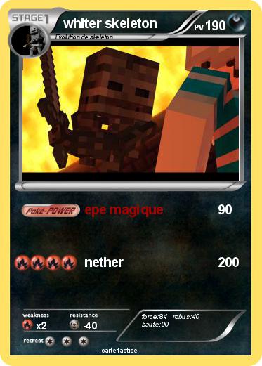 Pokemon whiter skeleton