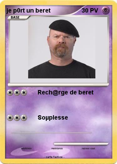 Pokemon je p0rt un beret