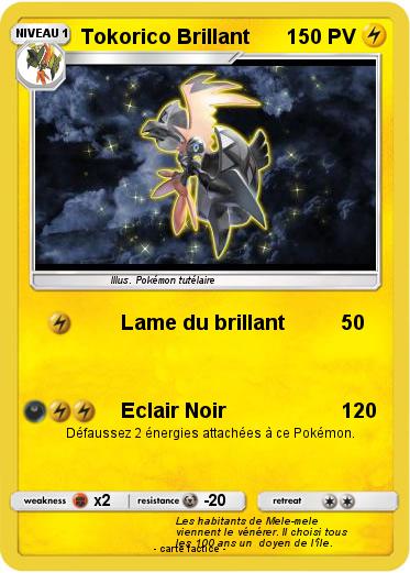 Pokemon Tokorico Brillant