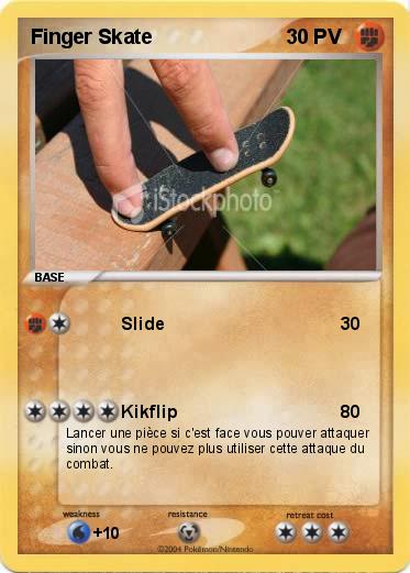 Pokemon Finger Skate