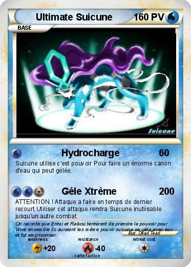 Pokemon Ultimate Suicune